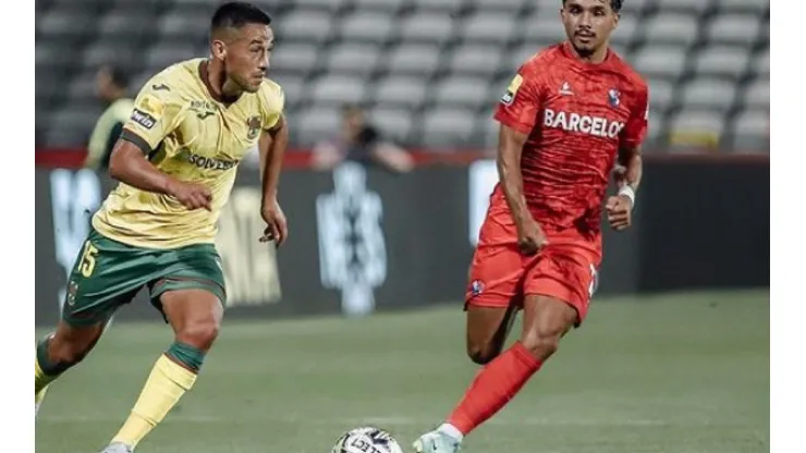 Juan Delgado es uno de los jugadores importantes en el Pacos Ferreira