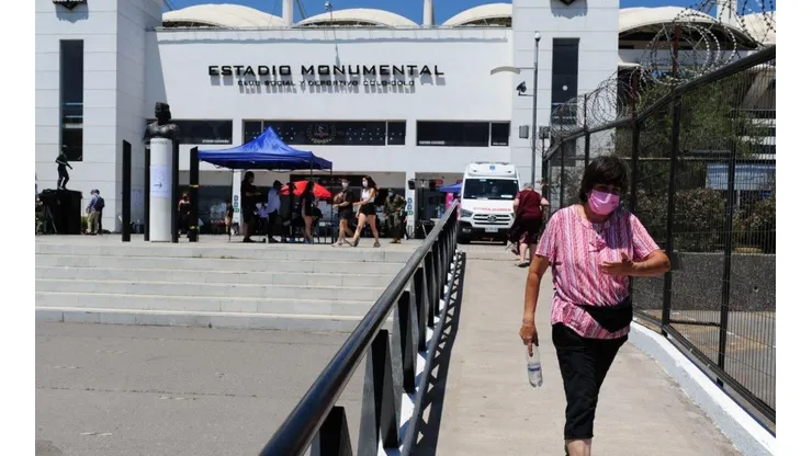 El Estadio Monumental como sede de votación