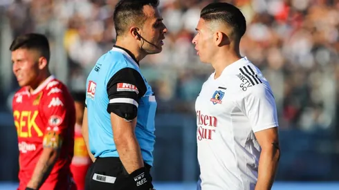 Piero Maza y Oscar Opazo en la derrota de Colo Colo ante Unión Española en el 2021