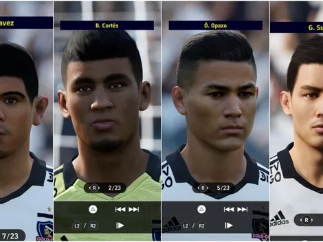 Las faces y caras del Cacique en el nuevo eFootball 2023 de Konami