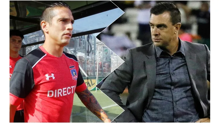 Mark tuvo su gallito personal con Pablo Guede en Colo Colo.