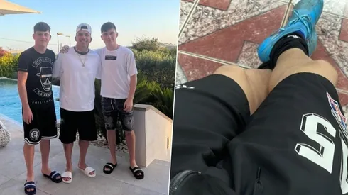 Alejandro Medel, hijo de Gary, a prueba de Colo Colo