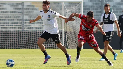 César Fuentes ya entrena a la par de sus compañeros.