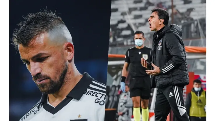 Patricio Yáñez le da a Gustavo Quinteros por Gabriel Costa