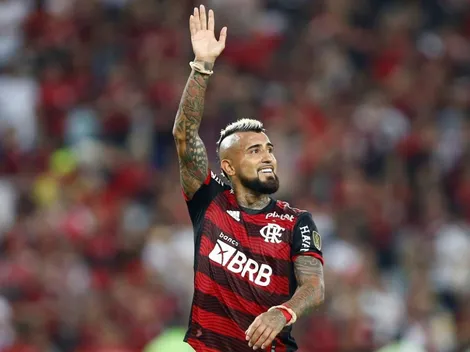 La brutal estadística de Arturo Vidal en Flamengo