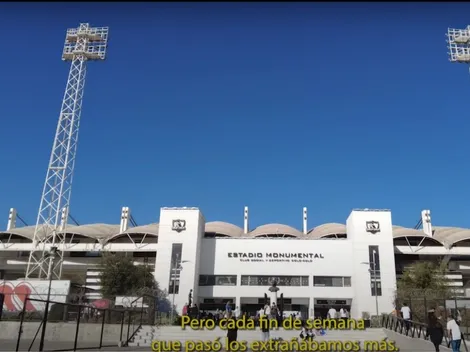 VIDEO | Las emotivas palabras en Colo Colo tras el aumento del aforo