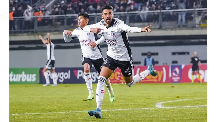 Juan Martín Lucero puso en ventaja a Colo Colo, pero Rafael Caroca marcó el empate.