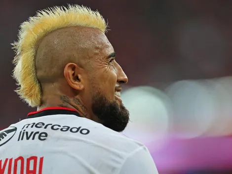 DT del Flamengo: “Estoy muy satisfecho con la calidad de Arturo Vidal”