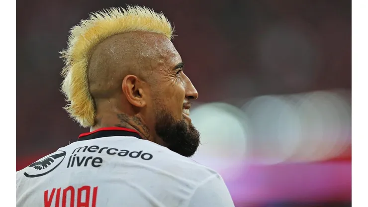 Vidal se instaló en las semifinales de la Copa Brasil con el Flamengo.