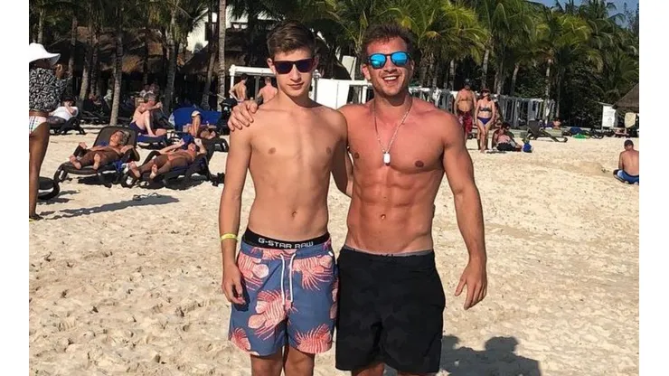 Bruno Barticciotto y su hermano Lucas Barticciotto