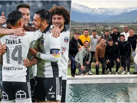 El Cacique se junta en patota a celebrar al cumpleañeros Gabi Suazo