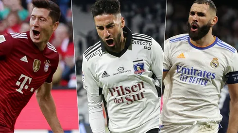 Lucero entre los mejores delanteros del mundo.