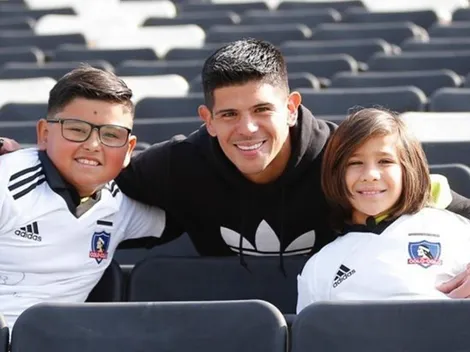 Pavez cumple el sueño del niño que le arrebataron camiseta de las manos