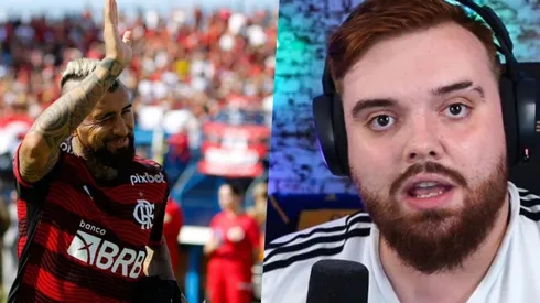 Ibai Llanos no puede creer que Arturo Vidal esté en Flamengo
