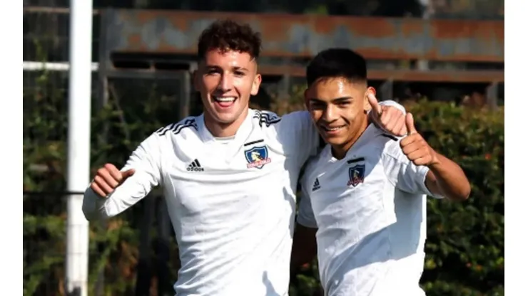 Joan Cruz y Luciano Arriagada jugando por la Sub 21