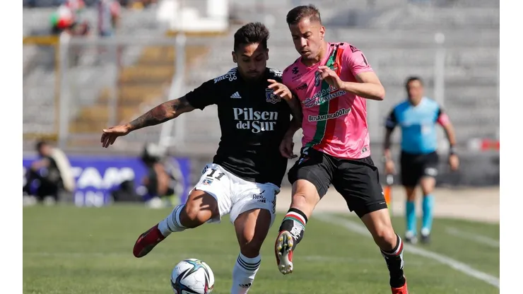 Agustín Farías comenzó a palpitar el partido ante Colo Colo de este domingo.