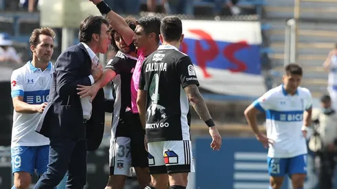Gustavo Quinteros se fue expulsado por José Cabero en el último partido del réferi dirigiendo a Colo Colo