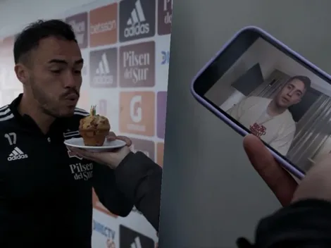 Colo Colo le da un emotivo regalo de cumpleaños a Gabriel Suazo