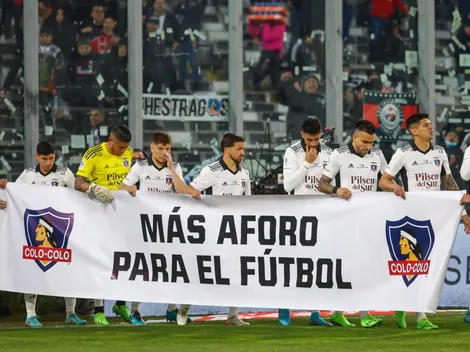 ¿Hace cuánto que Colo Colo viene jugando con aforo reducido en el Monumental?