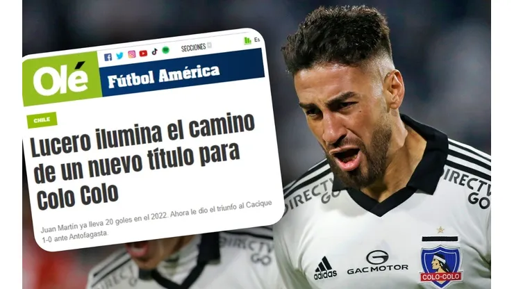 Lucero lleva 20 goles con la camiseta del Cacique.
