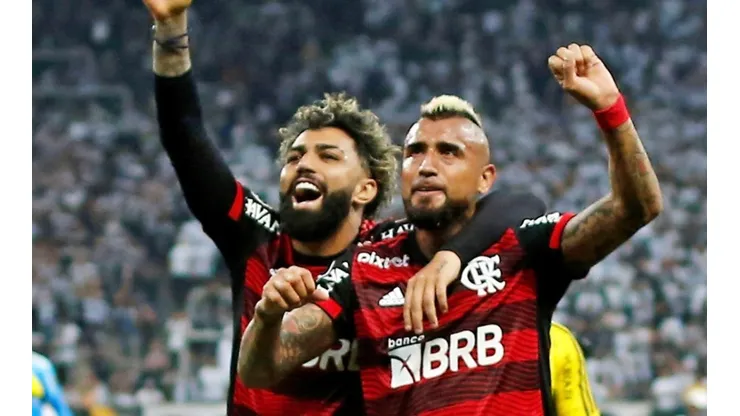 Vidal sigue sumando minutos en el Flamengo