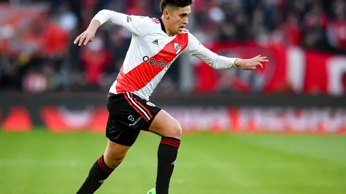 Pablo Solari fue una de las grandes figuras en el triunfo de River Plate ante Independiente.