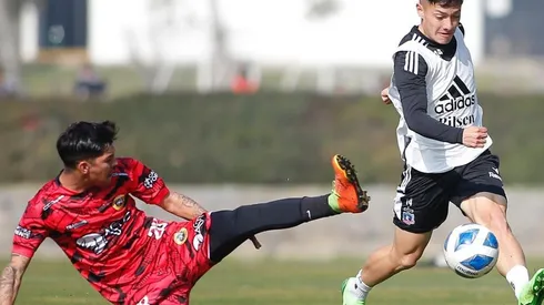 Cristián Zavala también vio acción esta mañana.