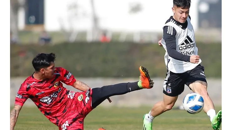 Cristián Zavala también vio acción esta mañana.