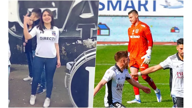 Una colocolina es hermana de Cristóbal Campos, meta de la U.