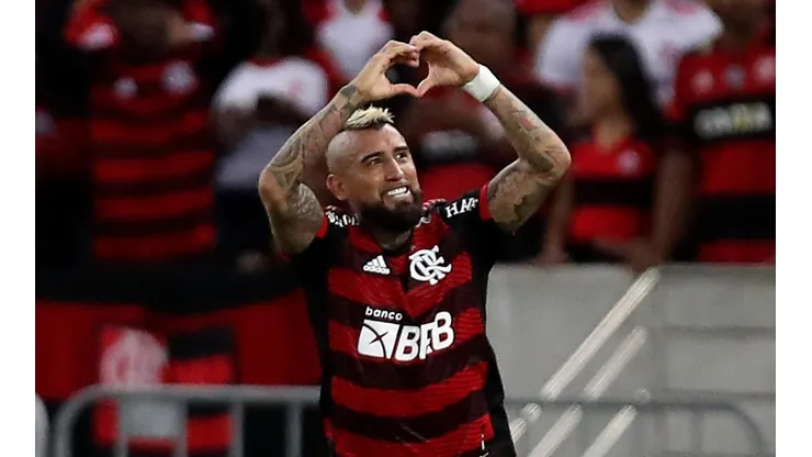 Arturo Vidal ha brillado en sus primeros compromisos con el Flamengo