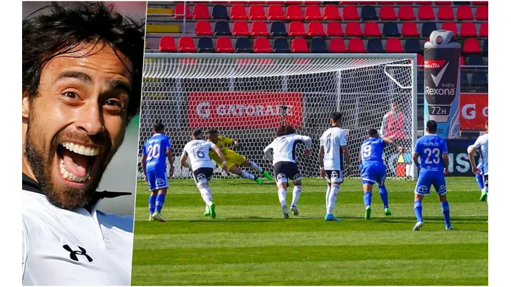 Valdivia no se pudo aguantar la risa por el penal desperdiciado de la U.