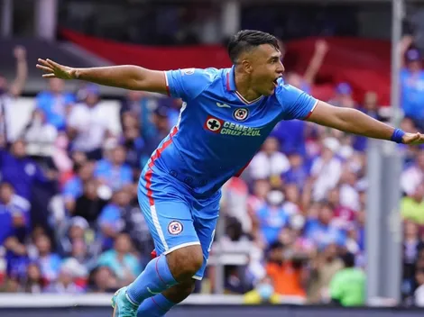 Morales se estrena en las redes con un golazo y le da el triunfo al Cruz Azul