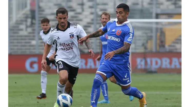 Gabriel Costa en el Superclásico jugado en el primer semestre