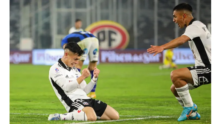 Cristián Zavala anotó su primer gol con la camiseta de Colo Colo.