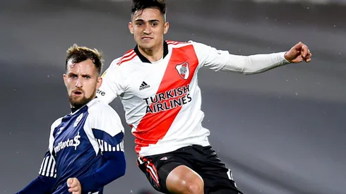 Pablo Solari debutó con la camiseta de River Plate.
