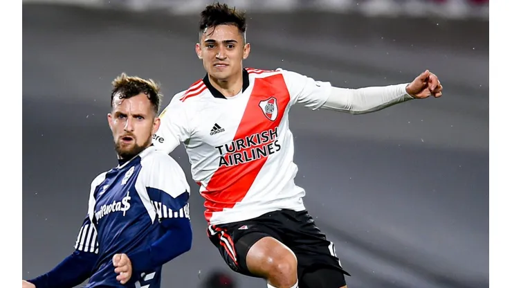 Pablo Solari debutó con la camiseta de River Plate.