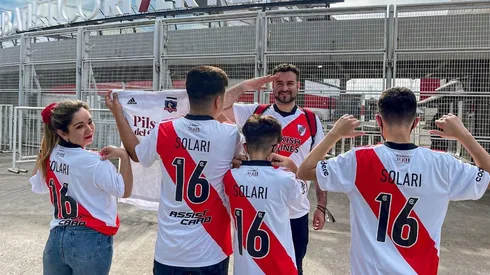 Hinchas del Cacique llegaron al Monumental de Núñez para comprar la camiseta de Pablo Solari.