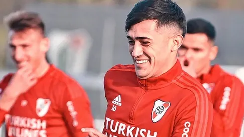 El Pibe hace mérito para debutar esta noche ante Gimnasia.