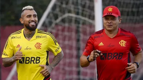 Arturo Vidal ya se encuentra entrenando con normalidad en el Flamengo