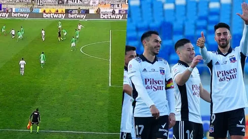 El primer gol de Colo Colo está absolutamente bien validado