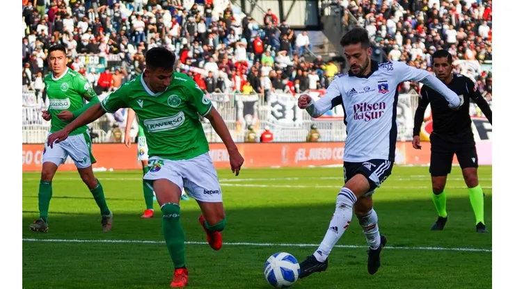 Agustín Bouzar fue titular en el partido de Colo Colo ante Audax Italiano