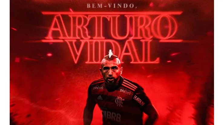 Arturo Vidal es la nueva estrella del fútbol brasileño.