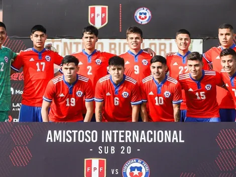 Selección Chilena Sub20 vence a Perú con varios colocolinos