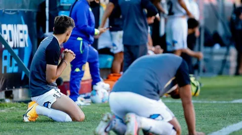 La icónica foto de Solari en Colo Colo