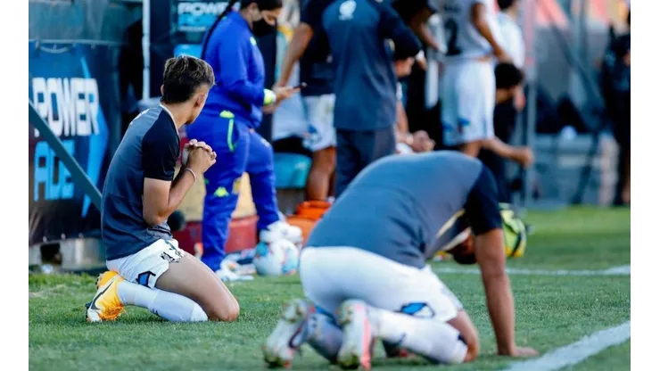La icónica foto de Solari en Colo Colo
