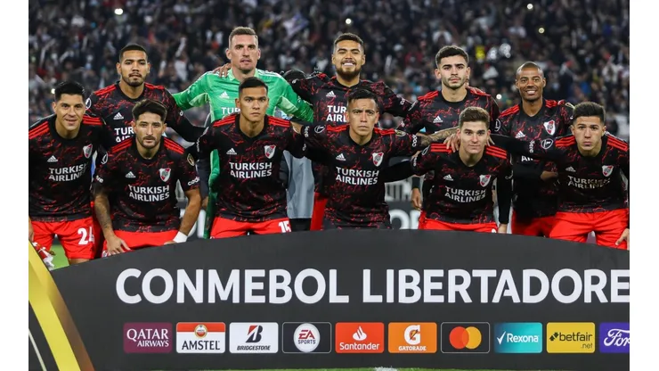 Pablo Solari en el equipazo de River Plate