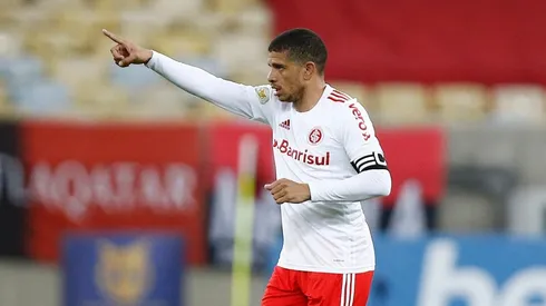 Inter celebra el retorno de Taison para el partido del martes ante Colo Colo.