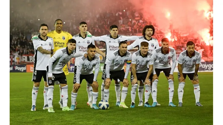 Formación Colo Colo ante Everton