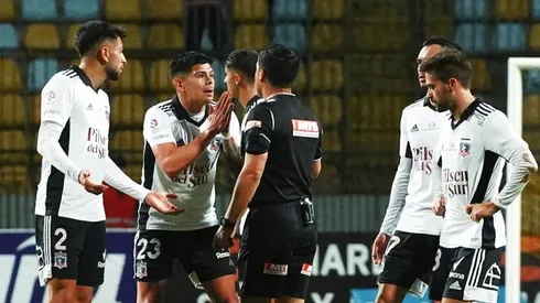 En Colo Colo no entienden el arbitraje de Felipe González