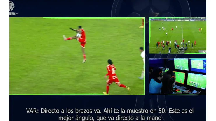 El VAR de Colo Colo vs Internacional